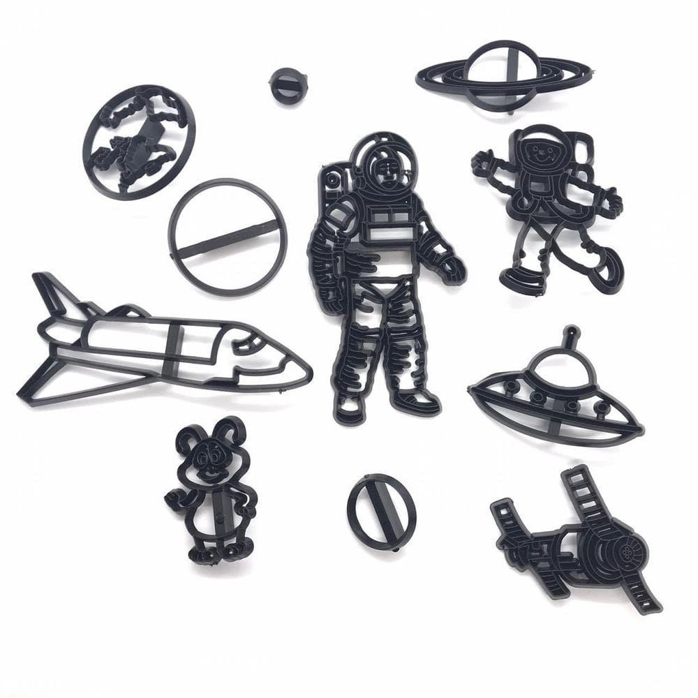 Conjunto De Cortador De Plástico - Modelo Espaço