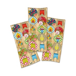 Adesivos Decorativos Para De Festa Junina Arraiá Com 30 Un