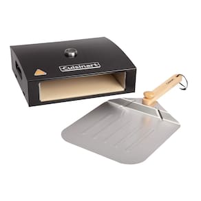 Kit de forno de pizza Grill Top Cuisinart CPO-700 para churrasqueira