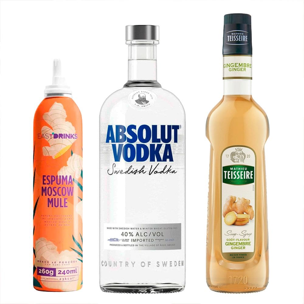 Combo Tradicional para Coquetel Moscow Mule