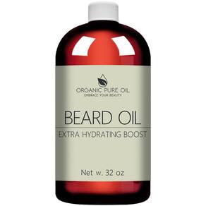 Óleo de barba OPO sem perfume 100% natural 960 ml promove o crescimento