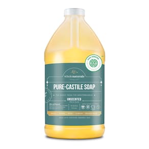 Sabonete líquido de Castela WHOLENATURALS Pure Unperfumed 1,89 L