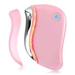 Massageador facial antienvelhecimento elétrico Gua Sha Tool Aikertec 4 em 1