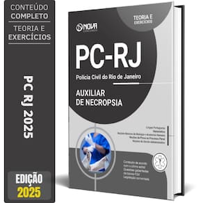Apostila Pc Rj 2025 - Auxiliar De Necropsia