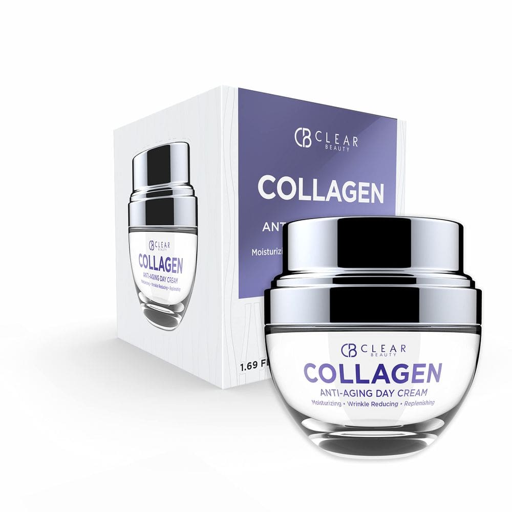 Hidratante Clear Beauty, colágeno coreano, 50 ml diários para rosto