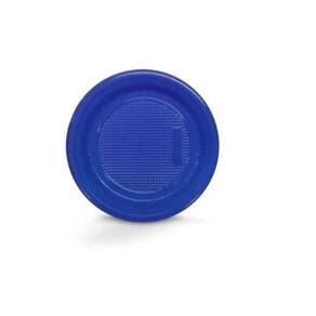 Prato Plástico Azul 15Cm Para Festas - 200Un