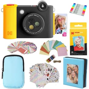 Câmera digital de impressão instantânea e impressora fotográfica KODAK Smile+