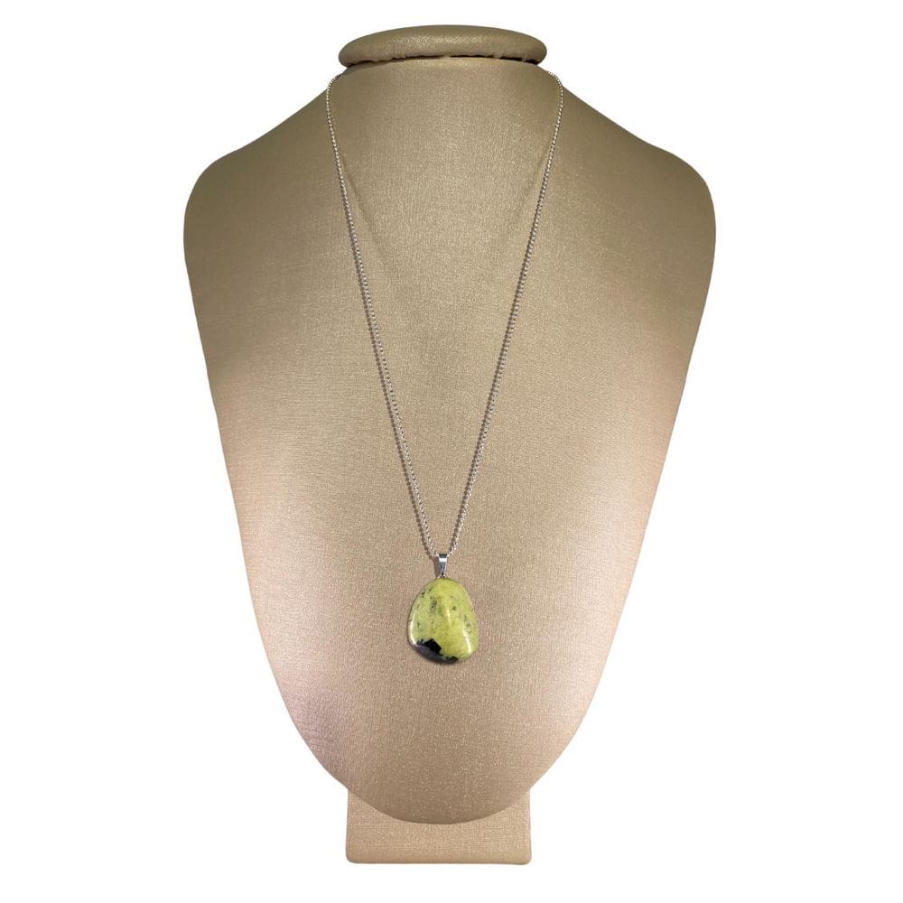 Colar Prata 925 Diamantado Serpentinita Polida - P. Vecchio