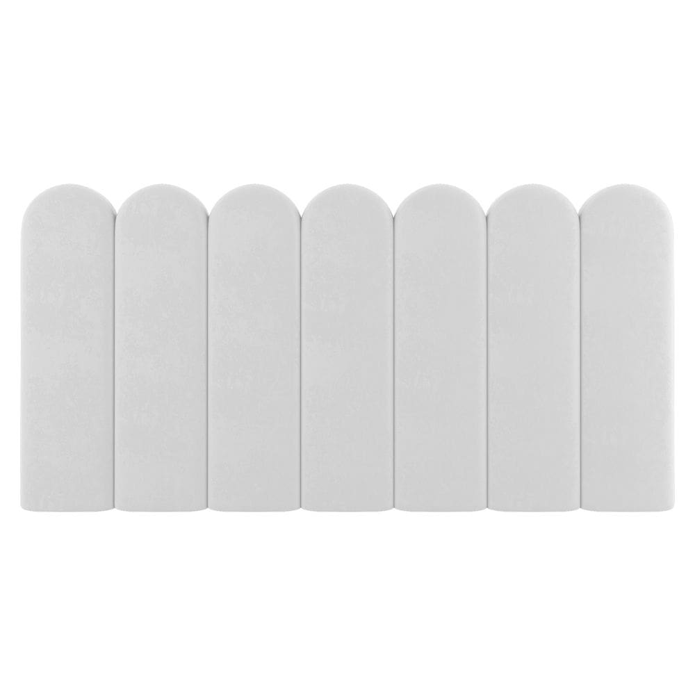 Painel Cabeceira Cama Box Solteiro Lana 100cm Sintético Branco - Abmaza