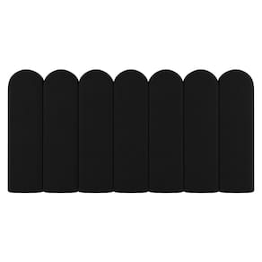 Painel Cabeceira Cama Box Solteiro Lana 90cm Sintético Preto - Abmaza