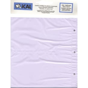 Refil Kids Folha Branca 10 Fl 10X15 - Ical R18