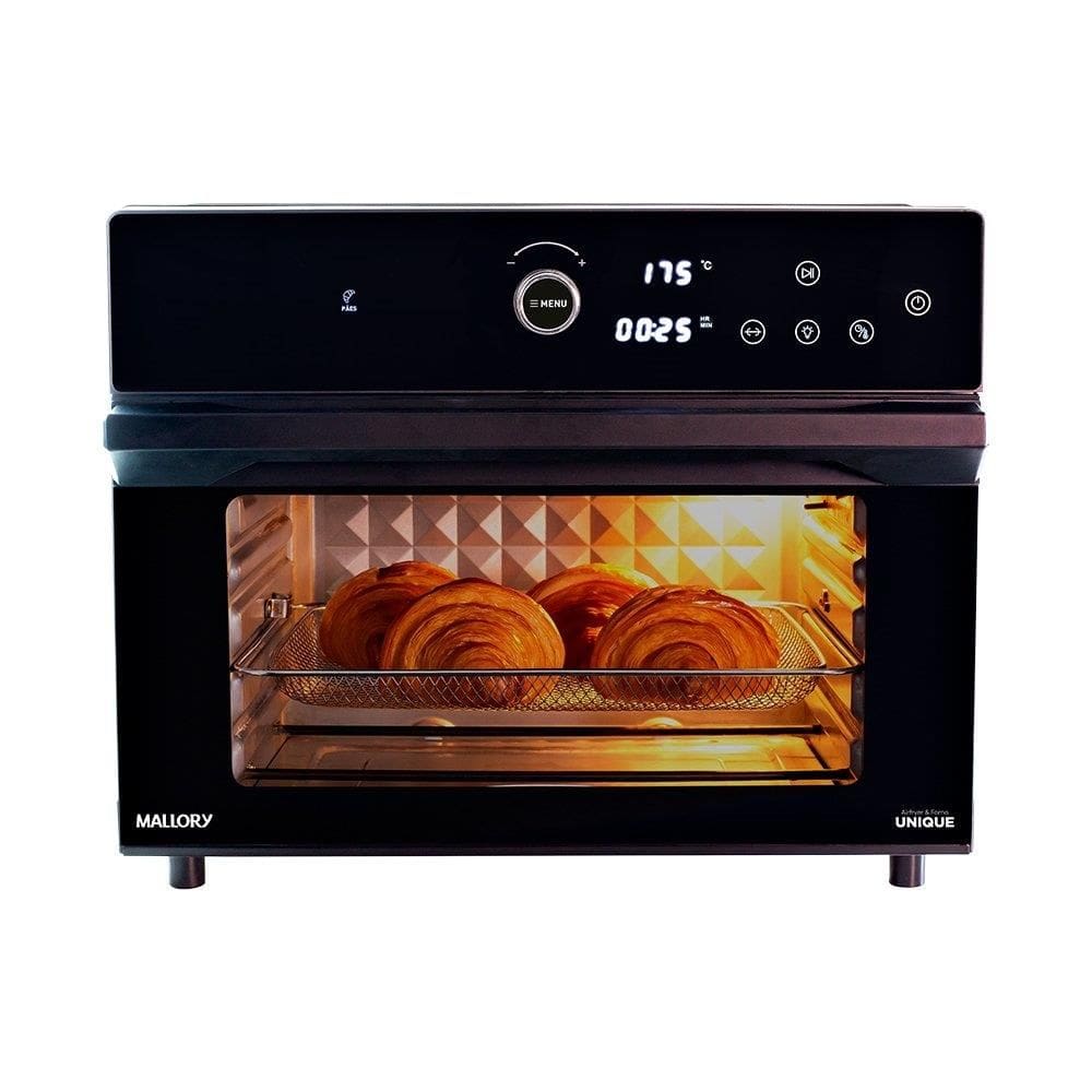 Fritadeira Air Fryer Mallory OVEN DIGITAL UNIQUE - 1800W, 30 Litros, Preto