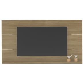Painel Suspenso Para TV 60 Pol 1 Prateleira 180 cm Carvalho ARLY