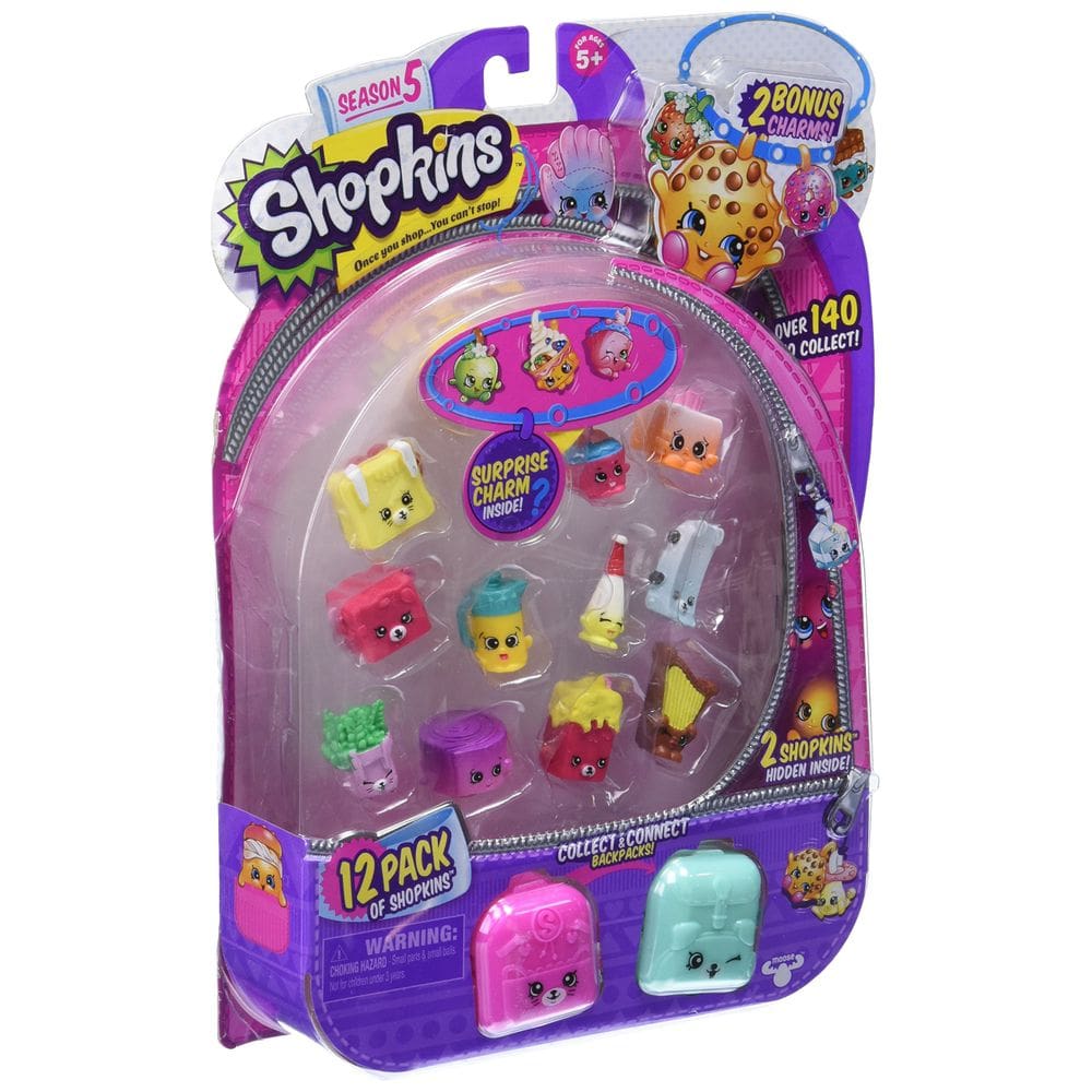 Pacote com 12 Shopkins Season 5