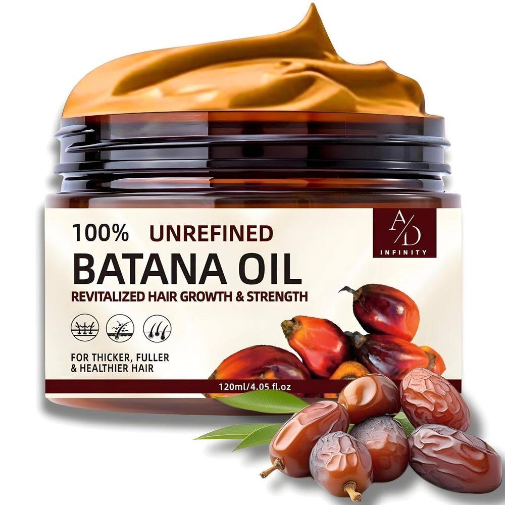 Óleo Batana A/D Infinity 100% cru não refinado para o crescimento do cabelo