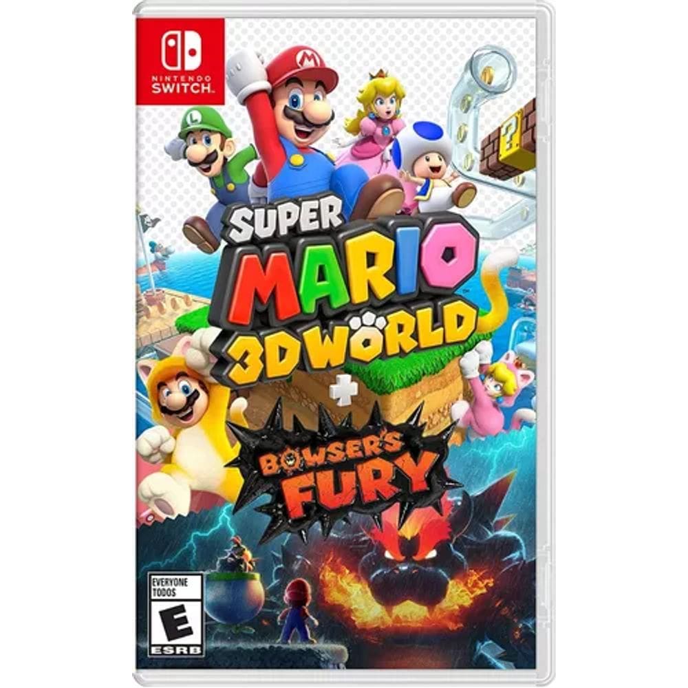 Super Mario 3D World + Bowsers Fury Nintendo Switch Lacrado