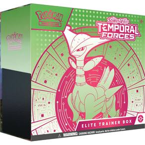 Caixa de treinamento Pokémon TCG Scarlet & Violet Temporal Forces Elite