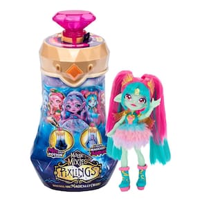 Toy Magic Mixies Amber Dragon Pixling com boneca de 6,5 polegadas