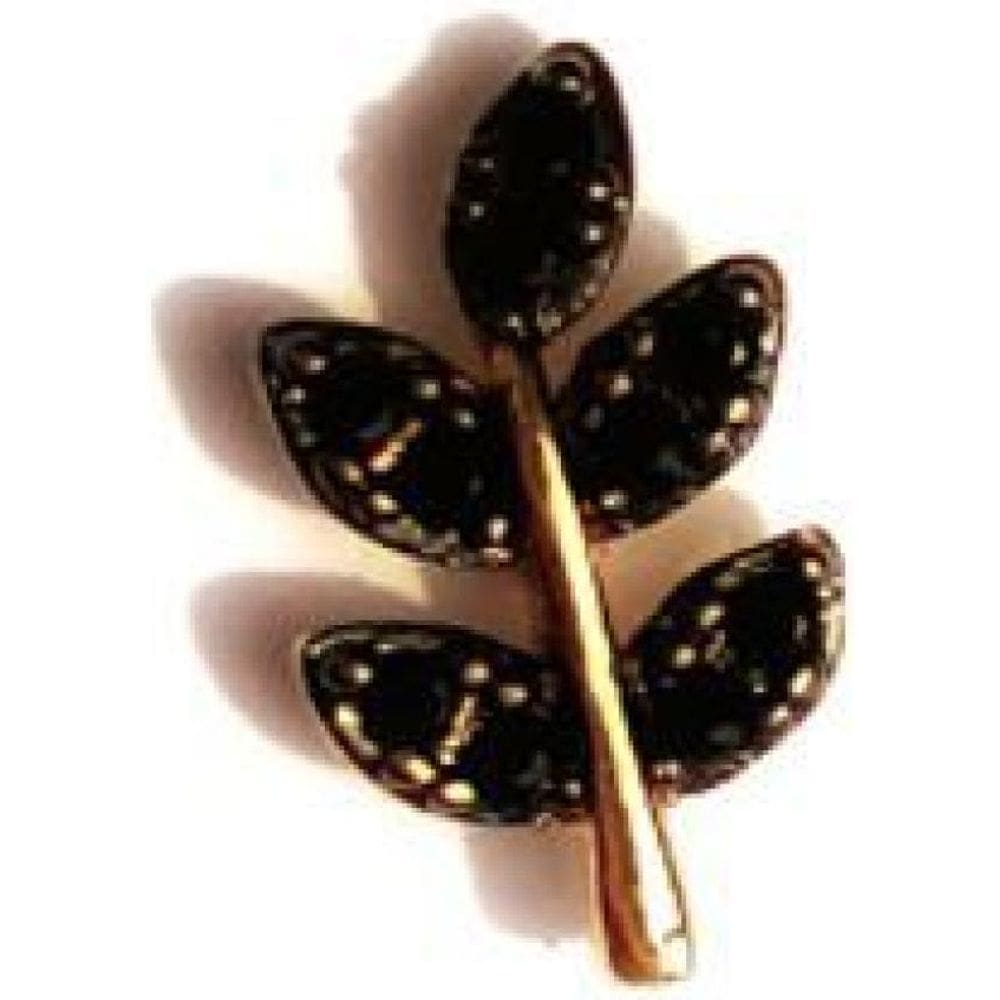 Brinco Com Zircônias Preta