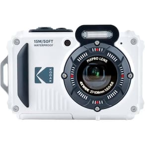 Câmera compacta Kodak PIXPRO WPZ2 à prova d`água (BRANCA)