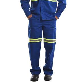Calça Antiácido-Repelente Agentes Químicos Azul Royal
