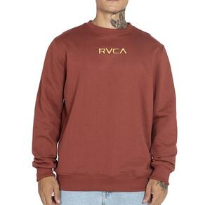 Moletom RVCA Careca RVCA 3D 270G PS WT25 Masculino Vinho