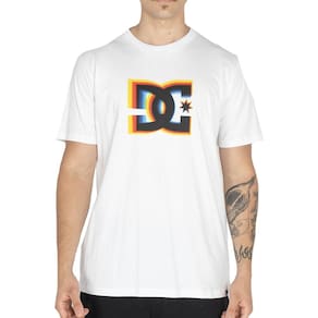 Camiseta DC Shoes Tracer Star WT25 Masculina Branco