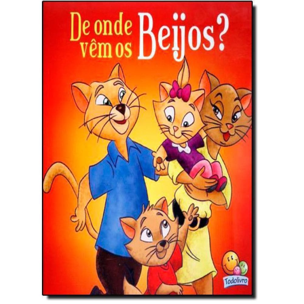 Livro De Onde Vêm Os Beijos?