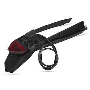 Paralama Traseiro C/ Lanterna Led Vermelho Amx Ktm 150/300/250/350/450