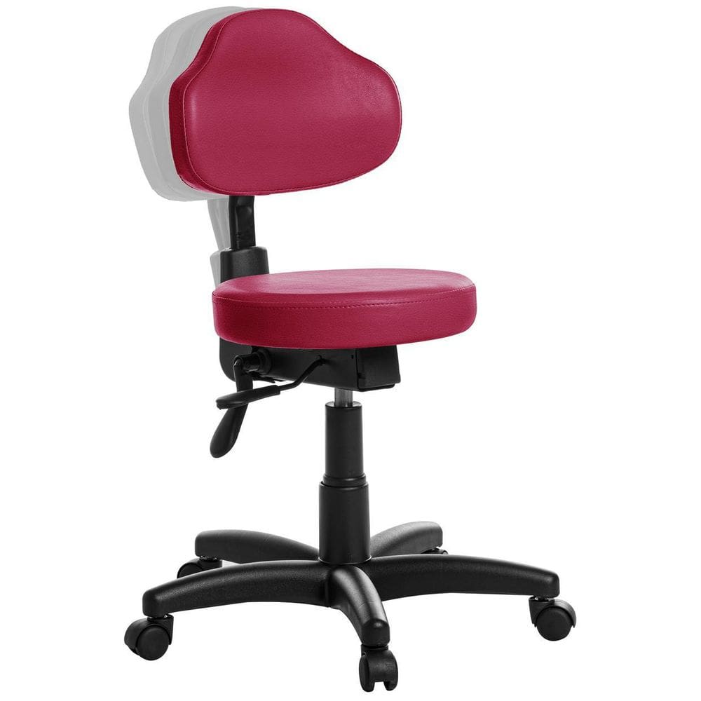 Cadeira Mocho Plus Ergonômica Rv Rosa