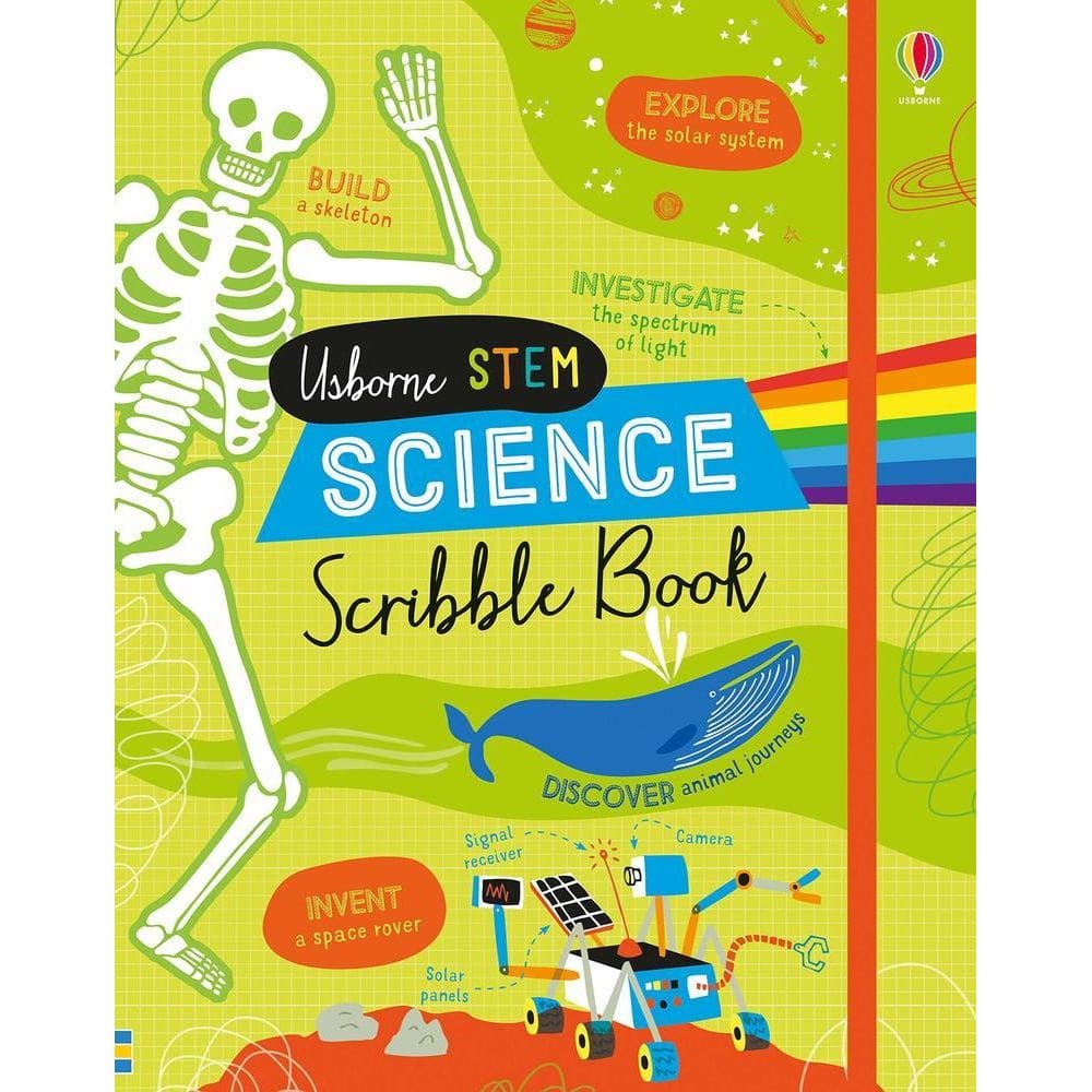Science Scribble Book - Usborne Stem