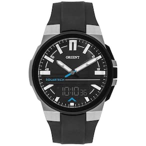 Relógio Masculino Orient Mtspa002 P1Px Anadigi Solar