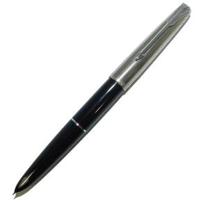 Caneta Tinteiro Parker 61 Usa Legacy Black Pena Ouro 14K Nos