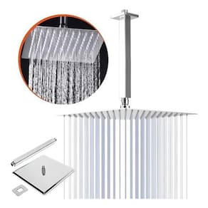 Ducha Chuveiro De Teto Cromado Slim Tn-12-1