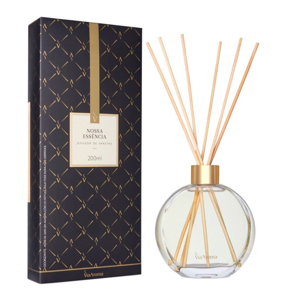 Difusor de Varetas Nossa Essência Via Aroma - 200ml