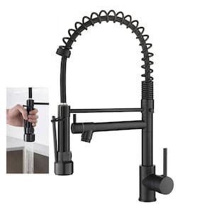 Torneira Gourmet Cozinha Dois Jatos Monocomando Aerador Misturador Agua Fria Quente Luxo Mesa Pia Bancada Cuba Area Externa Sofisticado