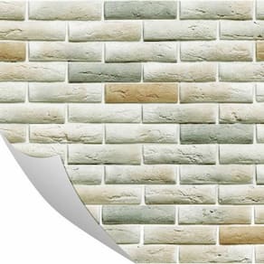 Papel De Parede Tijolo Demolição Quarto 0,57 X 3M