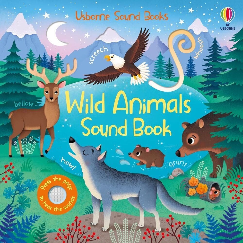 Wild Animals Sound Book - Sound Books