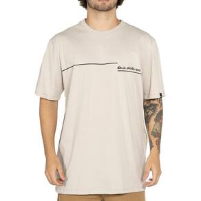 Camiseta Quiksilver New Lines WT25 Masculina Areia