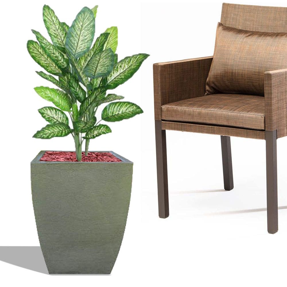 Vaso Planta 45x35 Moderno Trapézio Polietileno