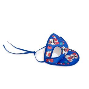 Boné para Cachorro viseira azul estampa de cachorrinho tam M