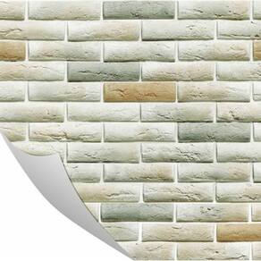 Papel De Parede Tijolo Demolição Quarto 0,57 X 3M