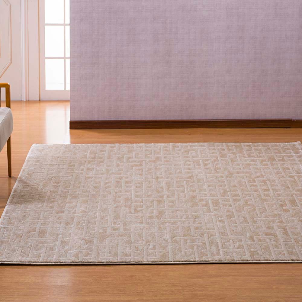 Tapete Veneza 2,50 x 3,00 Bege Niazitex