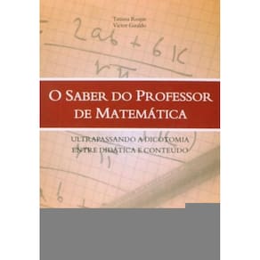 Saber Do Professor De Matematica, O