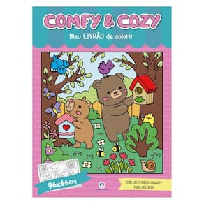 Comfy And Cozy - Meu Livrão De Colorir