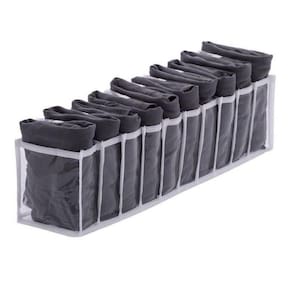 Colméia Organizadora Pvc Transparente Com 10 Divisões - 10X40X10 Cm