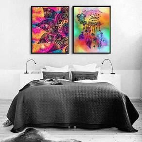 Quadro Tudo Que Deus Faz Durará Eternamente 33X24Cm - Preta