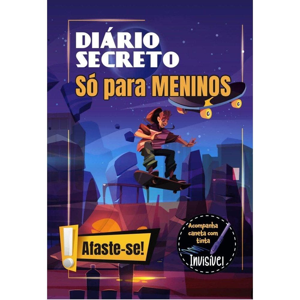 Diário Secreto - Só Para Meninos Skate