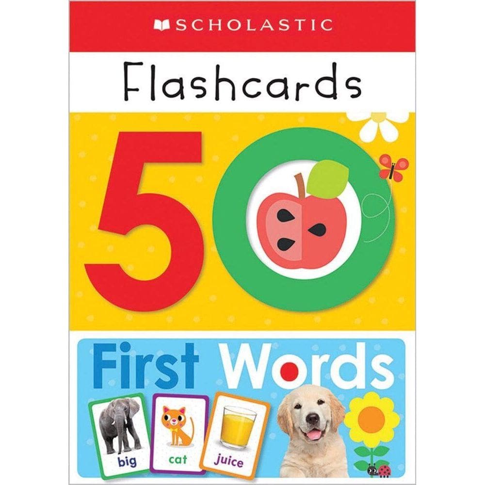 First 50 Words - Write And Wipe Flashcards