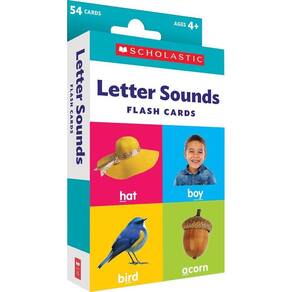 Letter Sounds - Scholastic Flash Cards